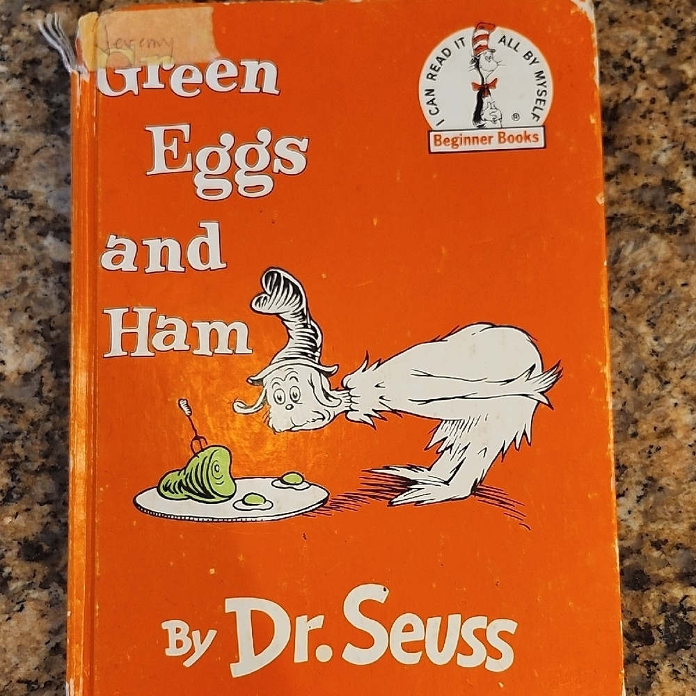 Green Eggs and Ham 1st edition Dr Seuss Hardcover Vintage Childrens Book
